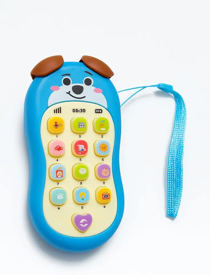 Celular Infantil Musical com Tela Touch e Gravação de Som