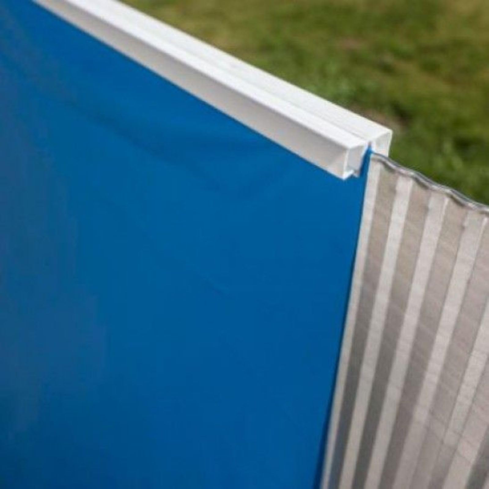 San Marco Liner Overlap Bleu pour piscine Gre Rond 350 H 120
