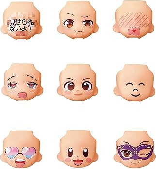 Amazon.co.jp: ねんどろいどもあ とりかえっこフェイス04 ノン