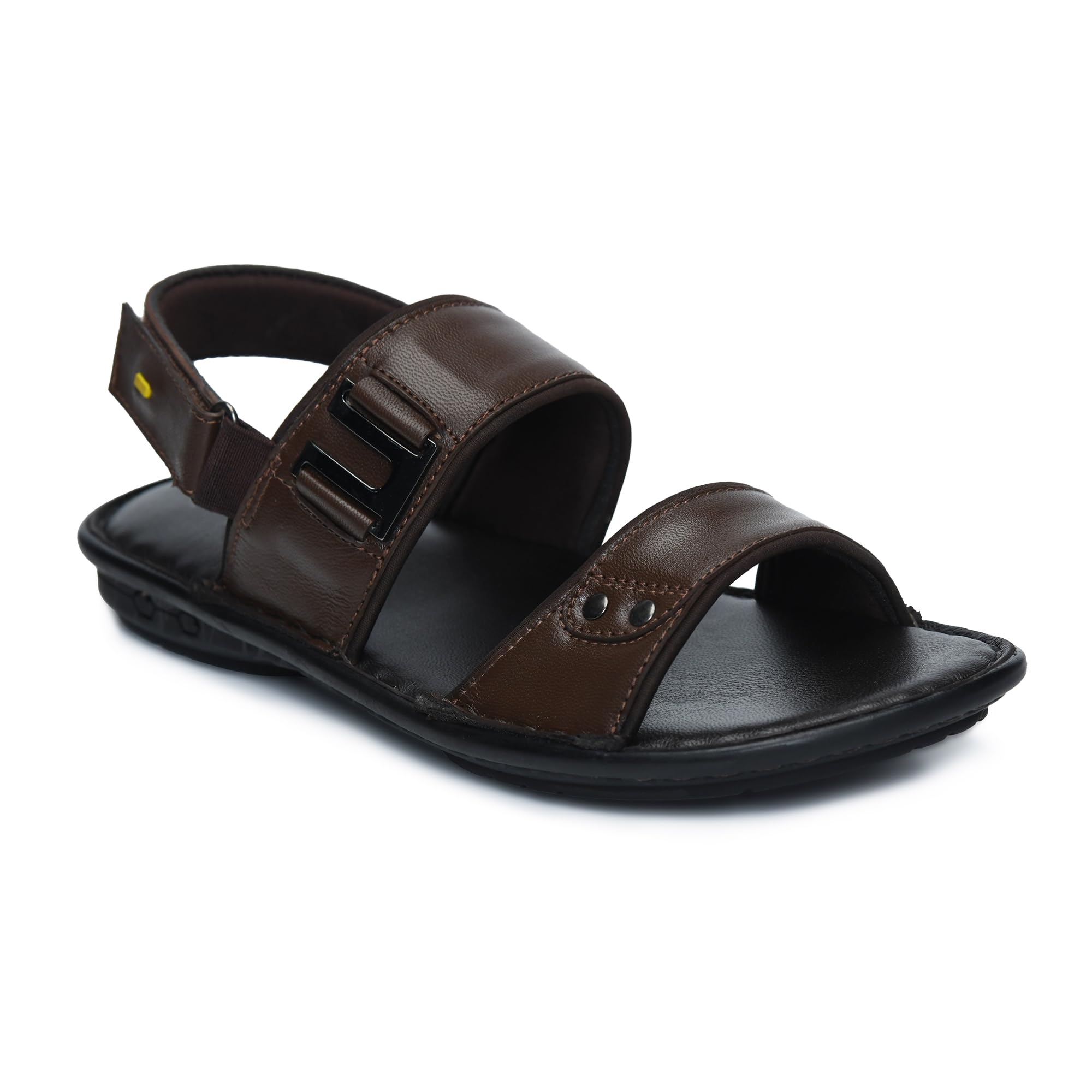 smoxx Men's Solid Casual Flat Slippers Footwear, Leather Slip-on Thong Fashion Slipper Chappal for Men, Cushioned Insole, Anti Skid-picture-12