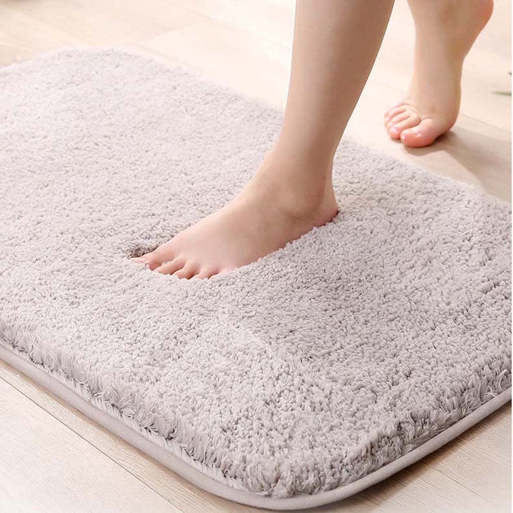 Amazon｜バスマット 滑り止め 吸水 速乾 40x60㎝ ネイビー 足ふき