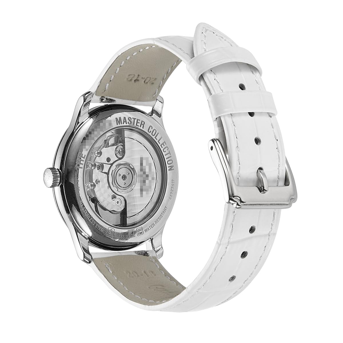 FAGWIG Genuine Leather Alligator Grain Watch Band Women Men Quick Release Bands Vintage Classic Wristbands Replacement Strap for 18mm 19mm 20mm 21mm