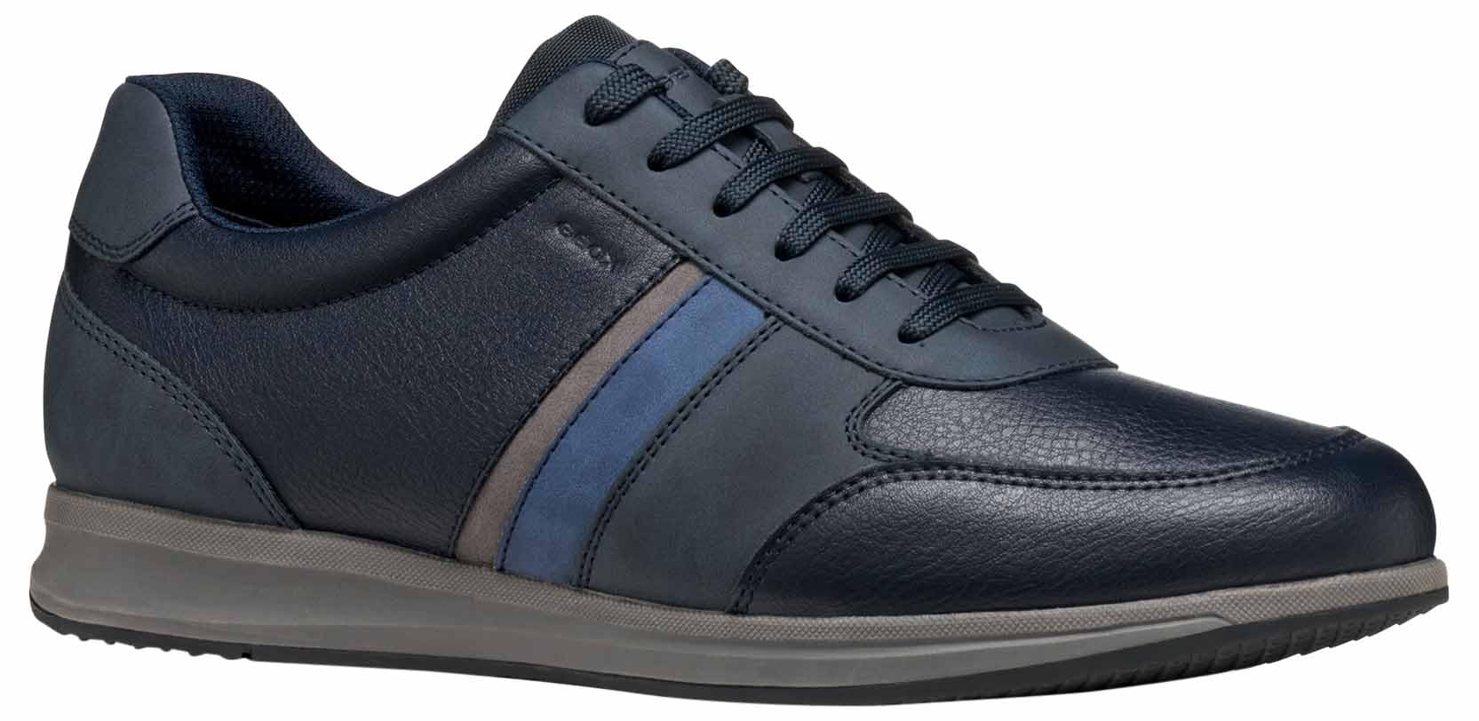 Geox Men's U Avery Trainers, Blue, 44 EU, Blue, 10 UK