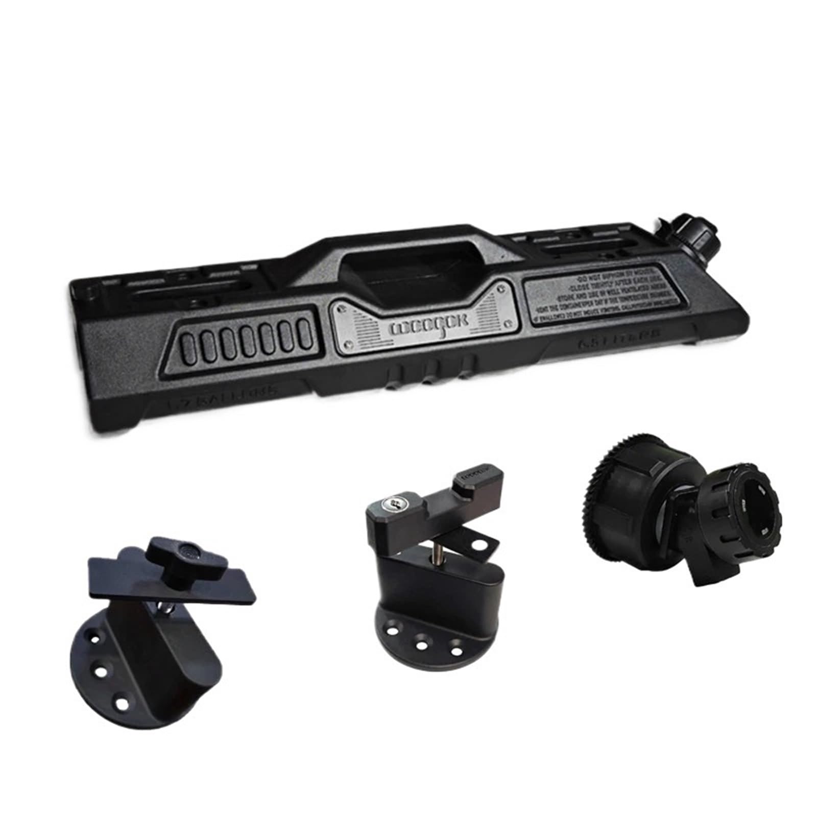 Bidón de Gasolina Tanque de combustible con grifo, tanque de aceite de repuesto de emergencia portátil, 6.5L con soporte y cerradura antirrobo(Black)
