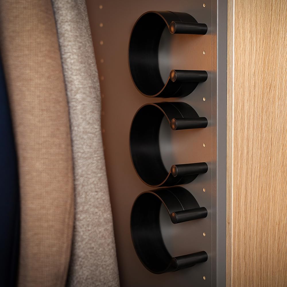 Grtel aufrumen und ordnen mit ease-c in schwarz; Grteleinsatz Schrank;  Grtel und Krawattenhalter; Ordnungssystem Schrank; Organizer fr IKEA Pax; Grtel  Aufbewahrung im Kleiderschrank : Amazon.de: Kche, Haushalt & Wohnen