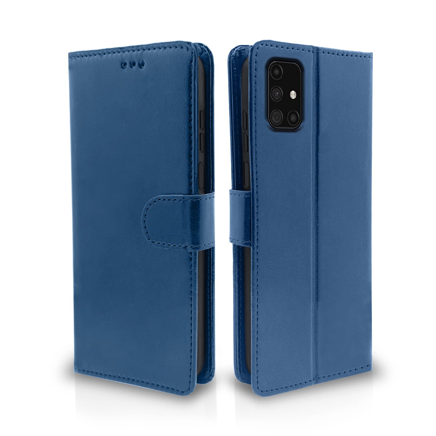 Pikkme Samsung Galaxy M31s Flip Cover Magnetic Leather Wallet Case Shockproof TPU for Samsung Galaxy M31s (Blue) (B08FCW4PGP) Amazon Price History, Amazon Price Tracker
