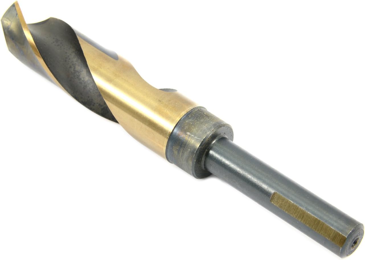Up To 40% OFF Forney 20680 Drill Bit Industrial Pro Silver and Deming with Flatted 1/2-Inch Shank, 7/8-Inch