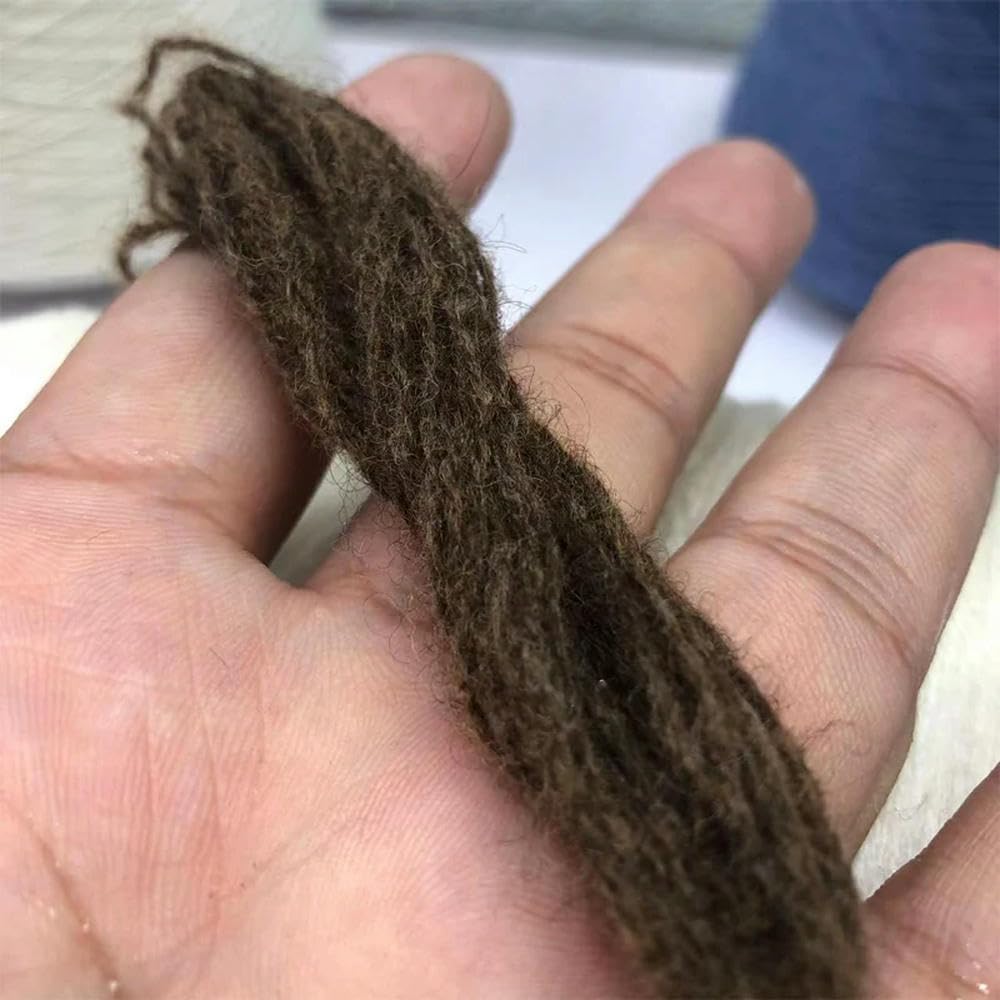 500 g weiche extrafeine Merinowolle und Yak-Haargarn zum Häkeln und Stricken – ideales DIY-Material für Schals, Shls und handgefertigte Projekte