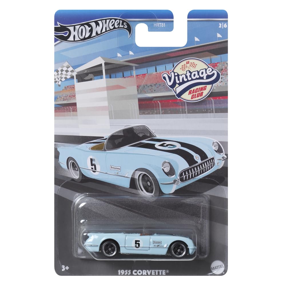 Amazon.com: Hot Wheels Collectible Die-Cast Vintage Racing Club