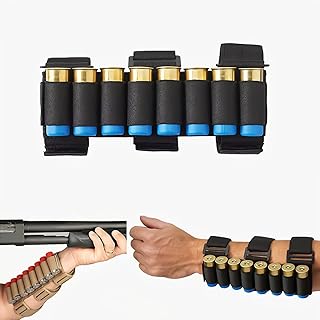 Shotgun Shell Tactical 8 Rounds Shoot Hand Forearm Gun Mag Bag. Outdoor multifunctional hunting tactical chin support bag; detachable arm bullet bag - PRISM PIONT