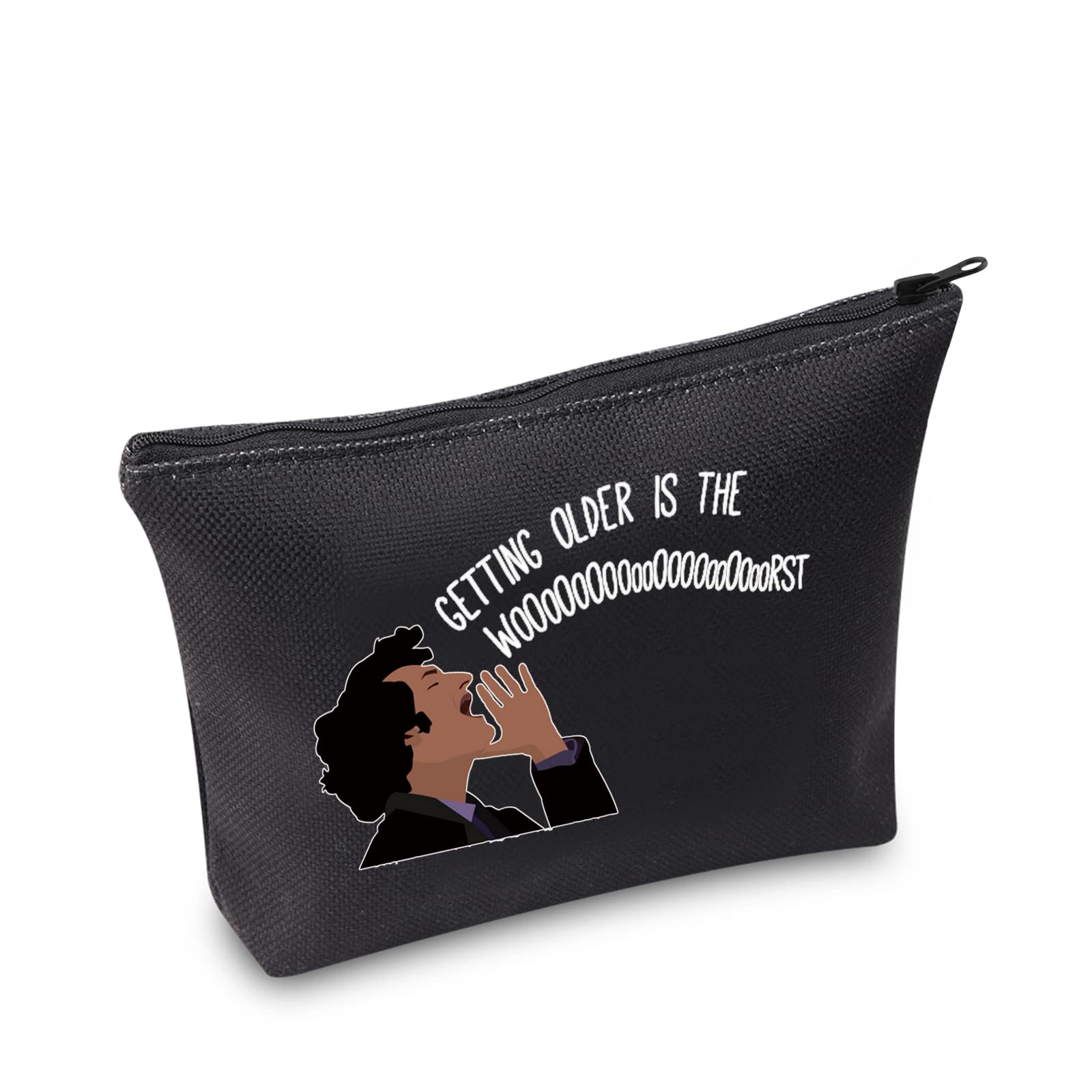 TSOTMO TV Show Merchandise Gift Getting Older Is The Worst Makeup Bag Gift For Jean Fans Parks Inspire Gift(Older BLK)