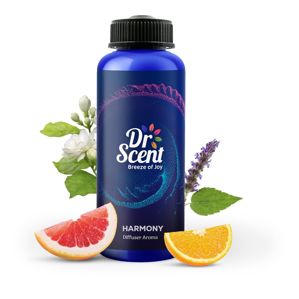 Dr Scent Diffuser Aroma Persian Oud (170ml) for Aromatherapy, Better Sleep, Living Room and Gym