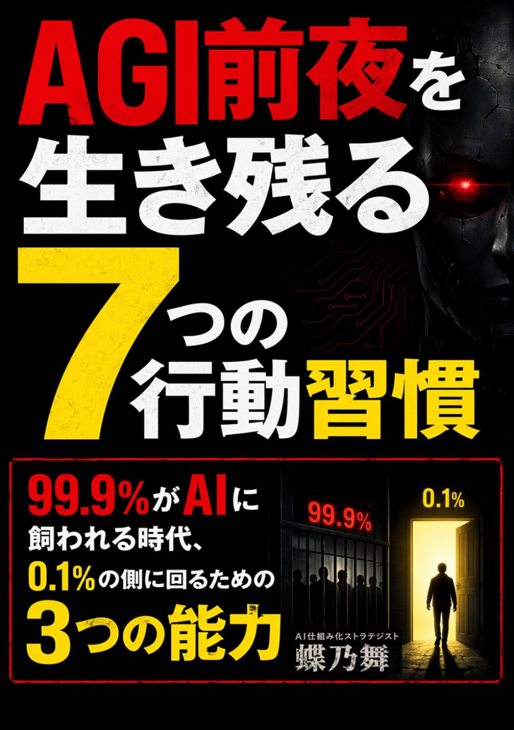 AGI前夜を生き残る7つの行動習慣: 99.9%がAIに飼われる時代――0.1%の側に回るための3つの能力