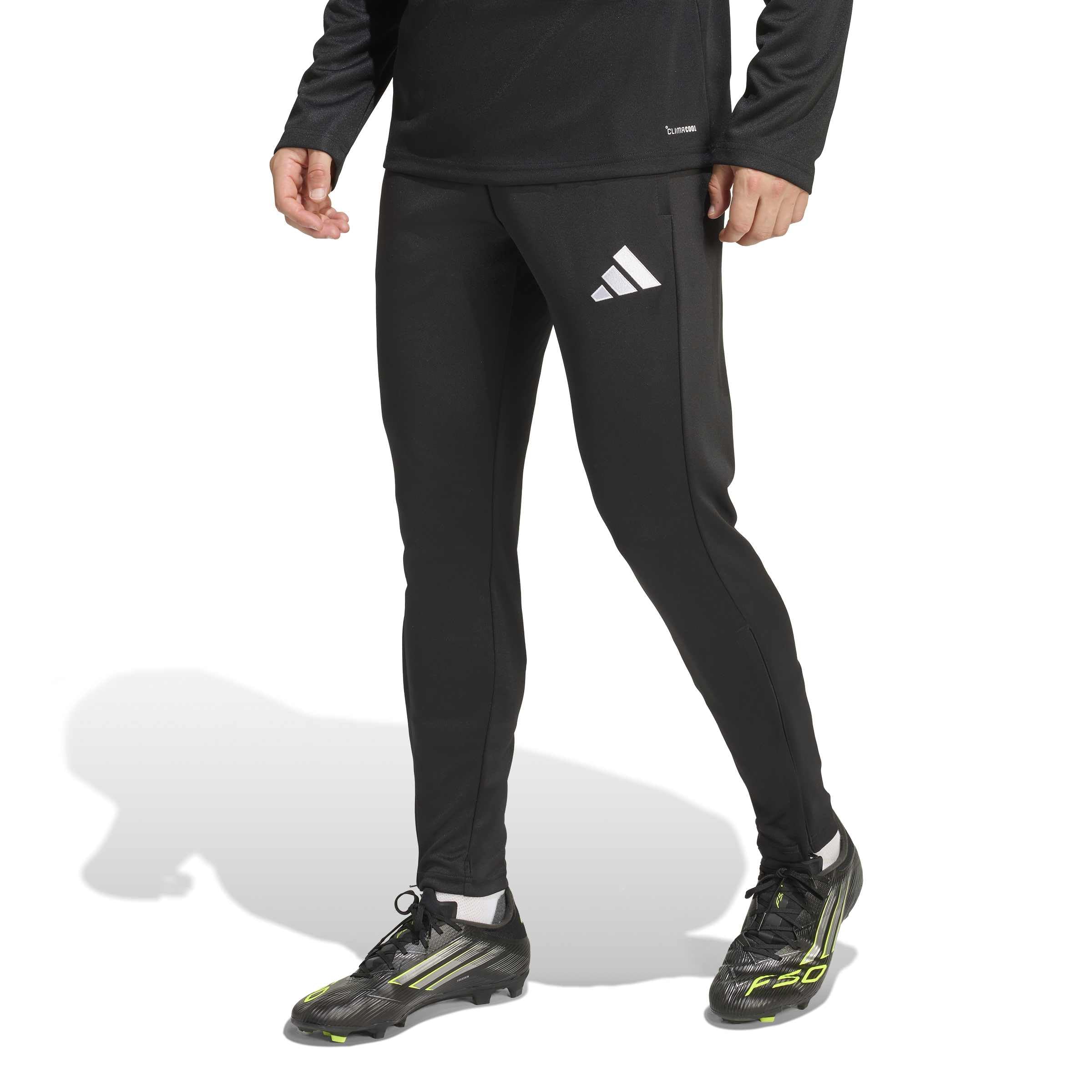 adidas Men's Entrada26 Training Pants, Black/White, L Tall