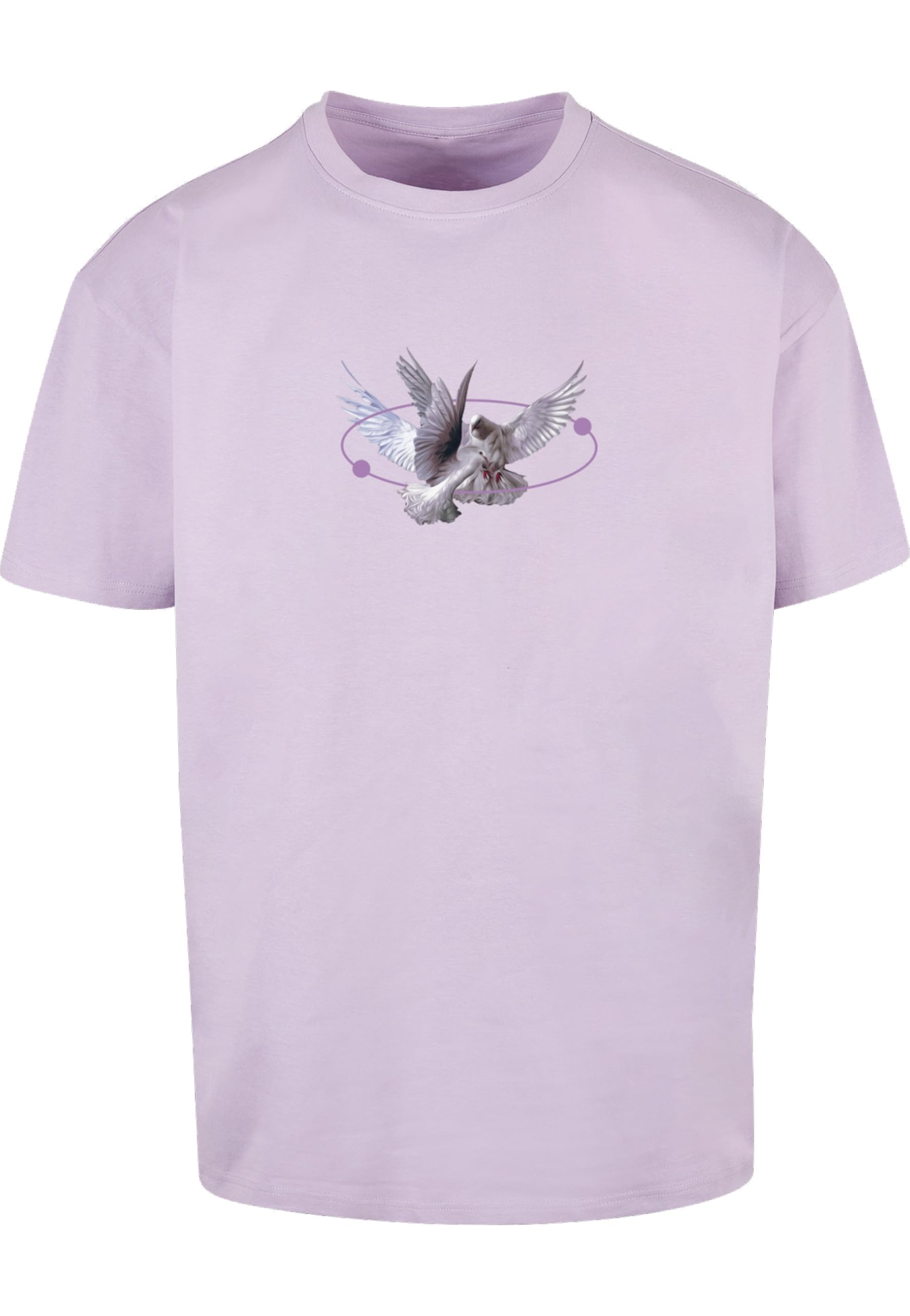 Mister Tee Men's Fliederfarben Vive La Liberte Oversize Tee T-Shirt, Xxl