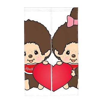 カーテン　もんち Amazon｜モンチッチ 暖簾 ドアカーテン 防寒カーテン 間仕切り