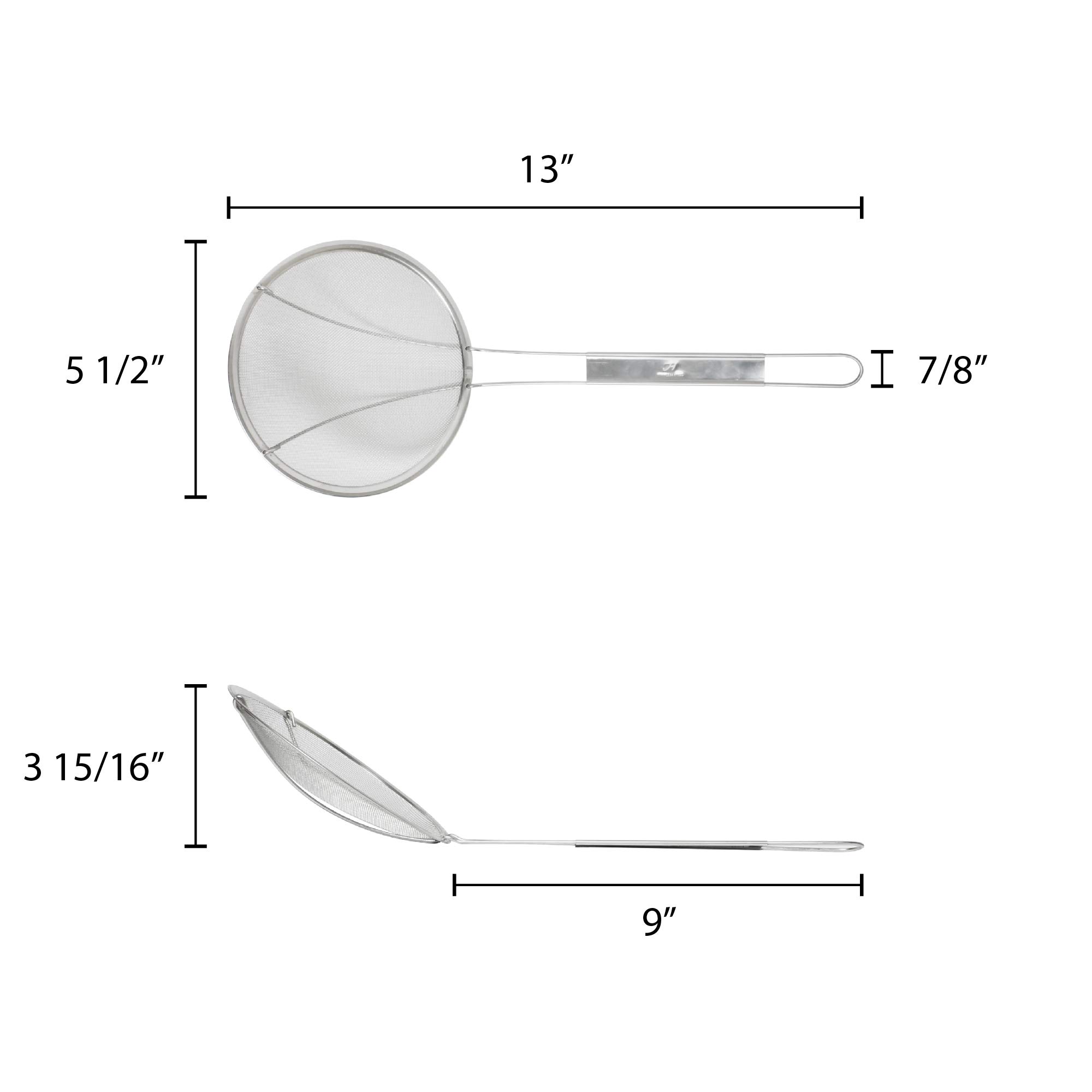 Thunder Group Round Skimmer, 5-1/2-Inch
