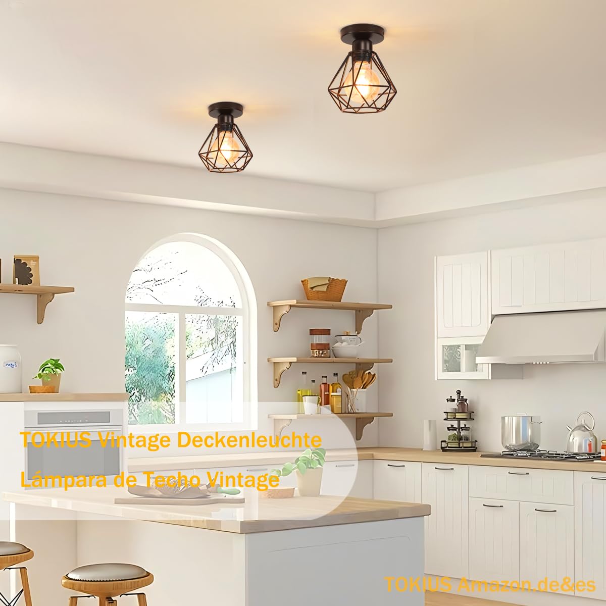 TOKIUS Industrial Ceiling Lights - Image 3