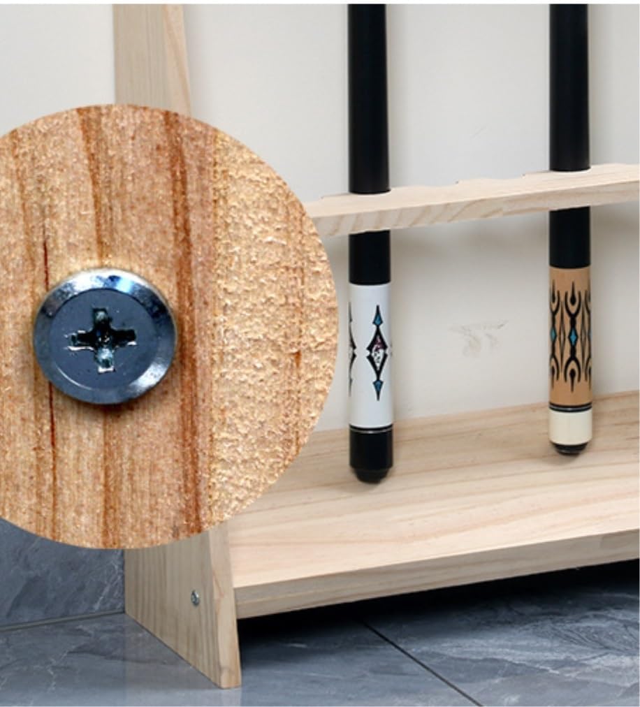Billard Queue Ständer Queue-Rack, Bodenständer, Billard-Queue-Racks, Halter, Snooker-Tisch, Ball-Bodenregal, Spielzimmer, Für 10 Queues Halter