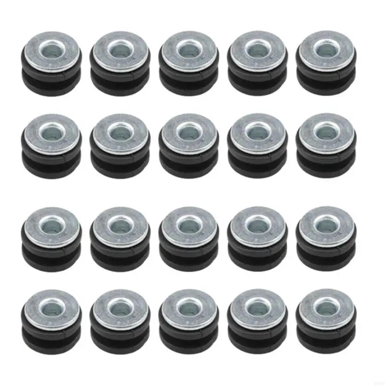 Motorcycle Rubber Grommets Kit Fairing Grommet Set Replacement Motorbike Accessories Cowling Buffer Washer Pressure Relief Cushion(60set)