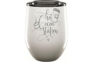 A Home Weather Station for Winter Weather Enthusiasts - 12oz Wine Tumbler Cup