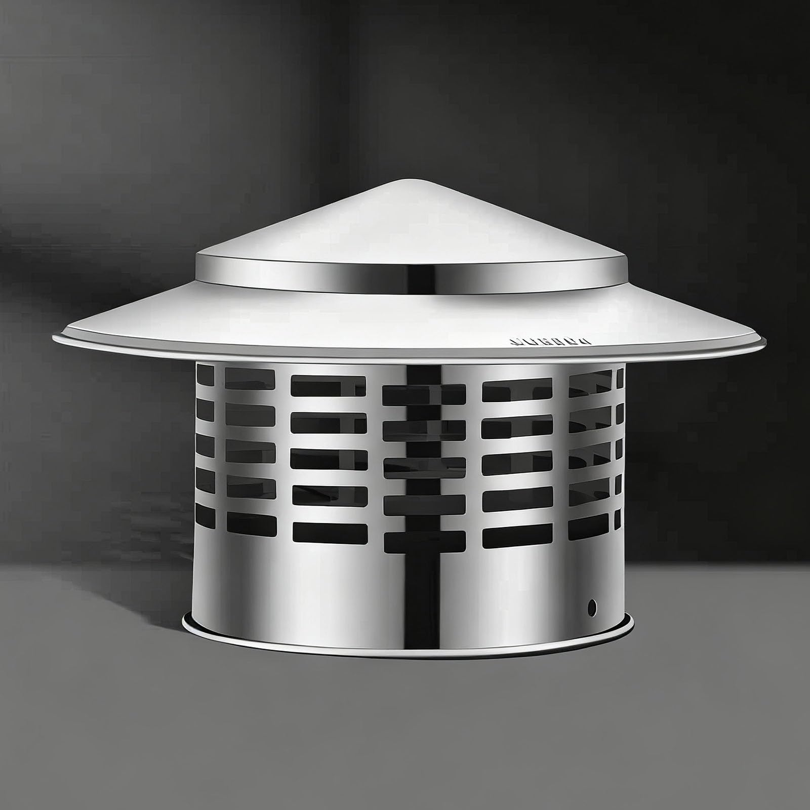 YFBCMXSKG 1.6-16in Round Chimney Cap, 304 Stainless Steel Chimney Cover, Exterior Stove Pipe Topper, for Exterior Fireplace FlueFurnace Vent(220mm/8.7in)