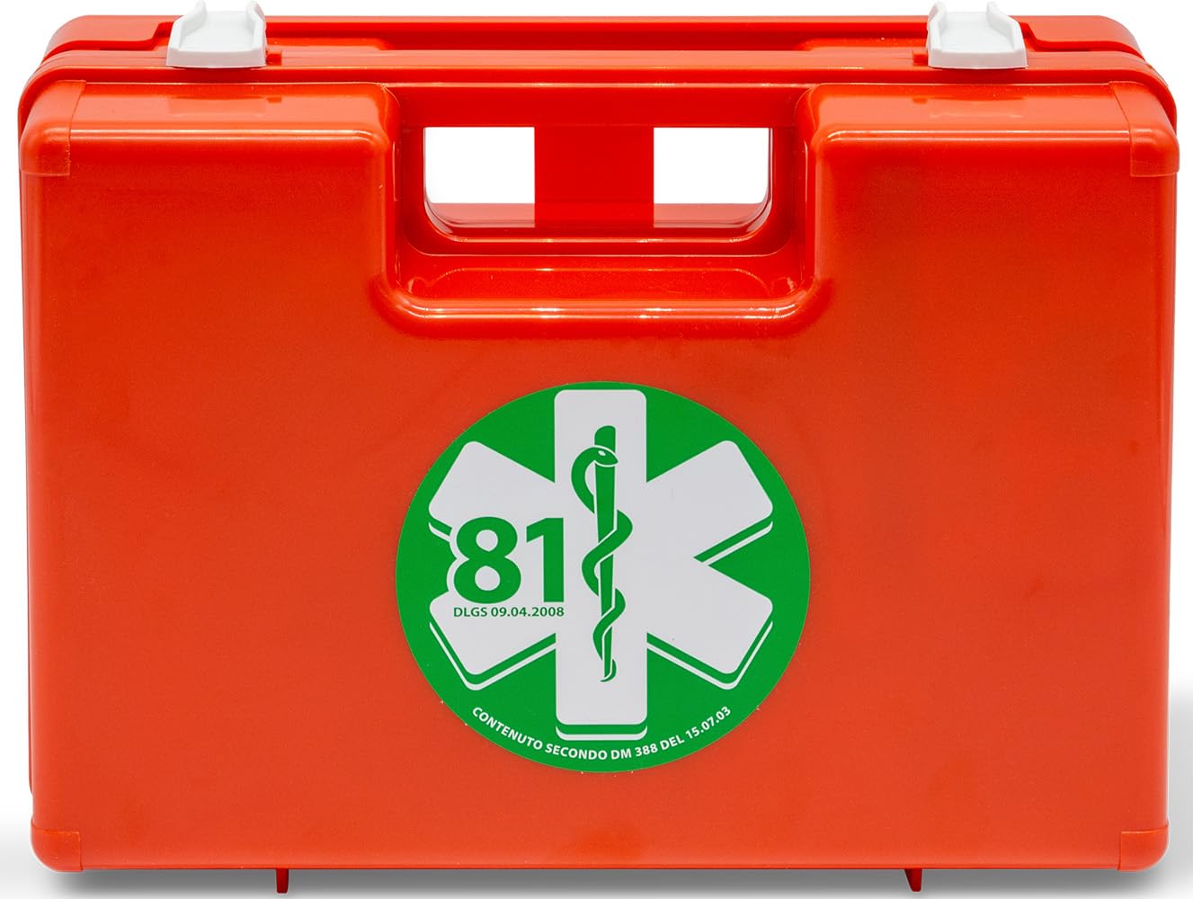 Valigetta di Pronto Soccorso attacco a parete ART. 3 DPP 25 ALTO ADIGE fino a due persone con divisori interni SAFARI 282x220x112 mm