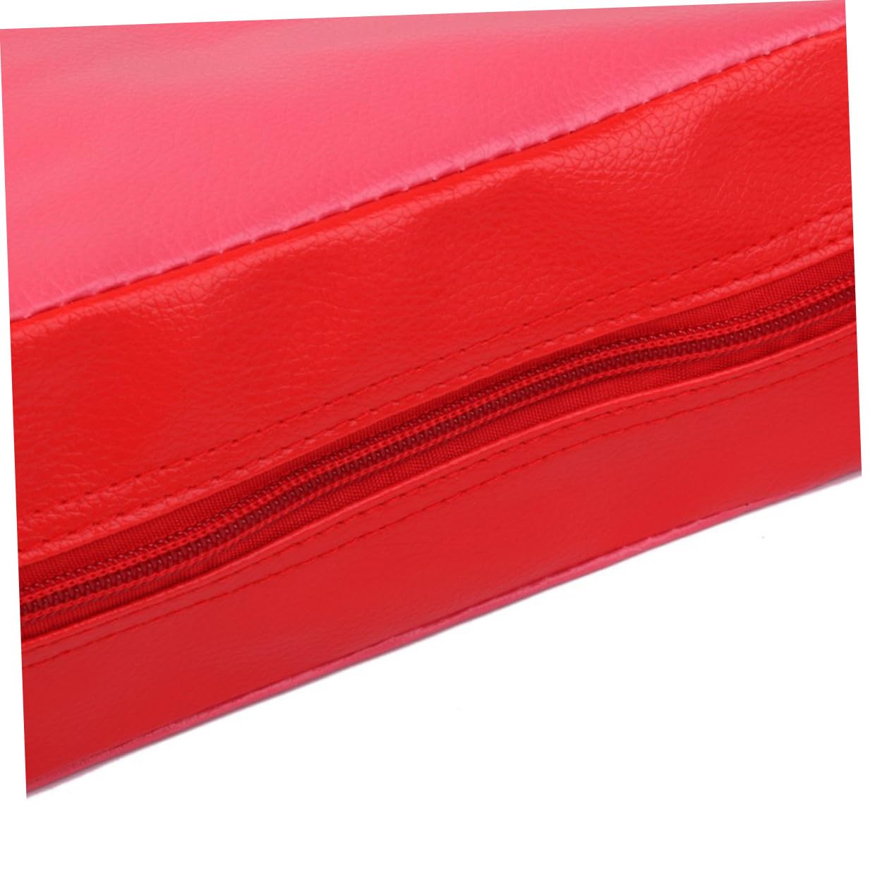 Cuscino Rialzo per Sedia da Pranzo Bambini, Ecopelle Rossa