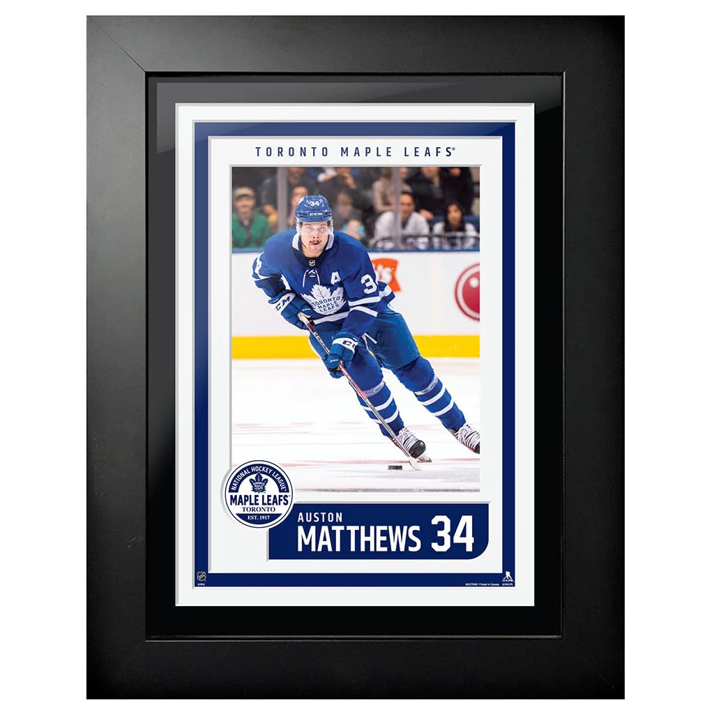 Toronto Maple Leafs Art - Auston Matthews Picture Frame - 12