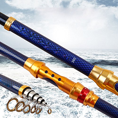 DH Nella Canna da Pesca per Canna da Pesca ad Asta da Pesca per Canna da Pesca a Pesca Dura/Duri/Hard/Hard / 3.6 M -6.3 M,3.6m,Durezza