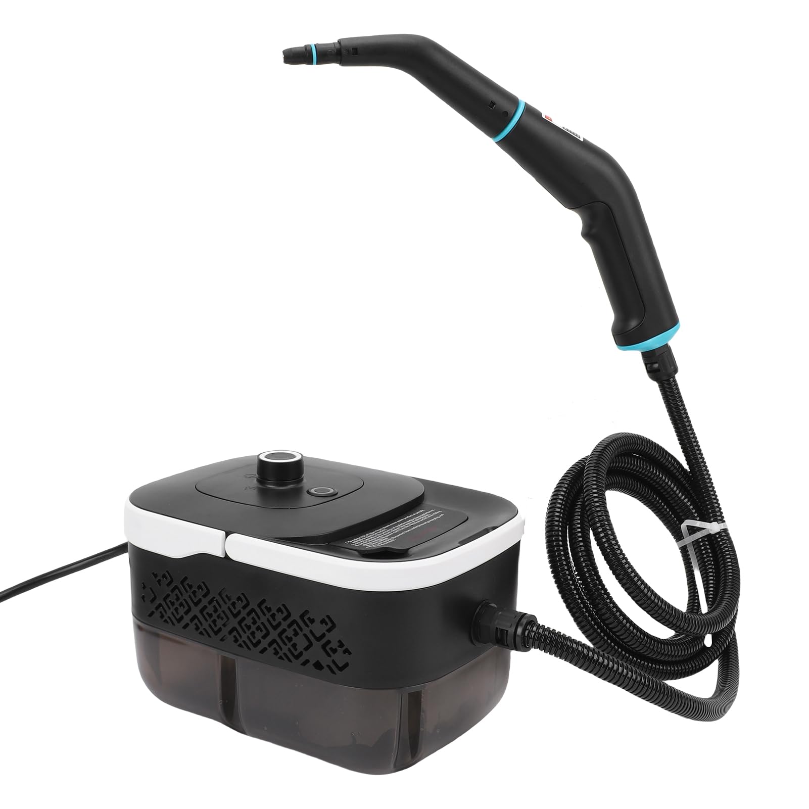 Hztyyier Limpiador a Vapor Portátil de Alta Temperatura, Limpiador a Vapor a Presión Portátil con Ajustes Ajustables, Potencia de 4 Bares para Uso Doméstico y de Cocina (Enchufe Europeo 220V)