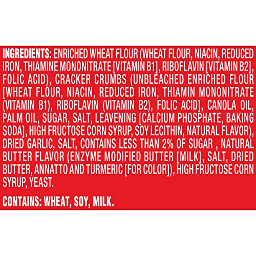 Ritz Garlic Butter Flavored Seasoned Cracker Coating Mix (6 Ct Pack, 5