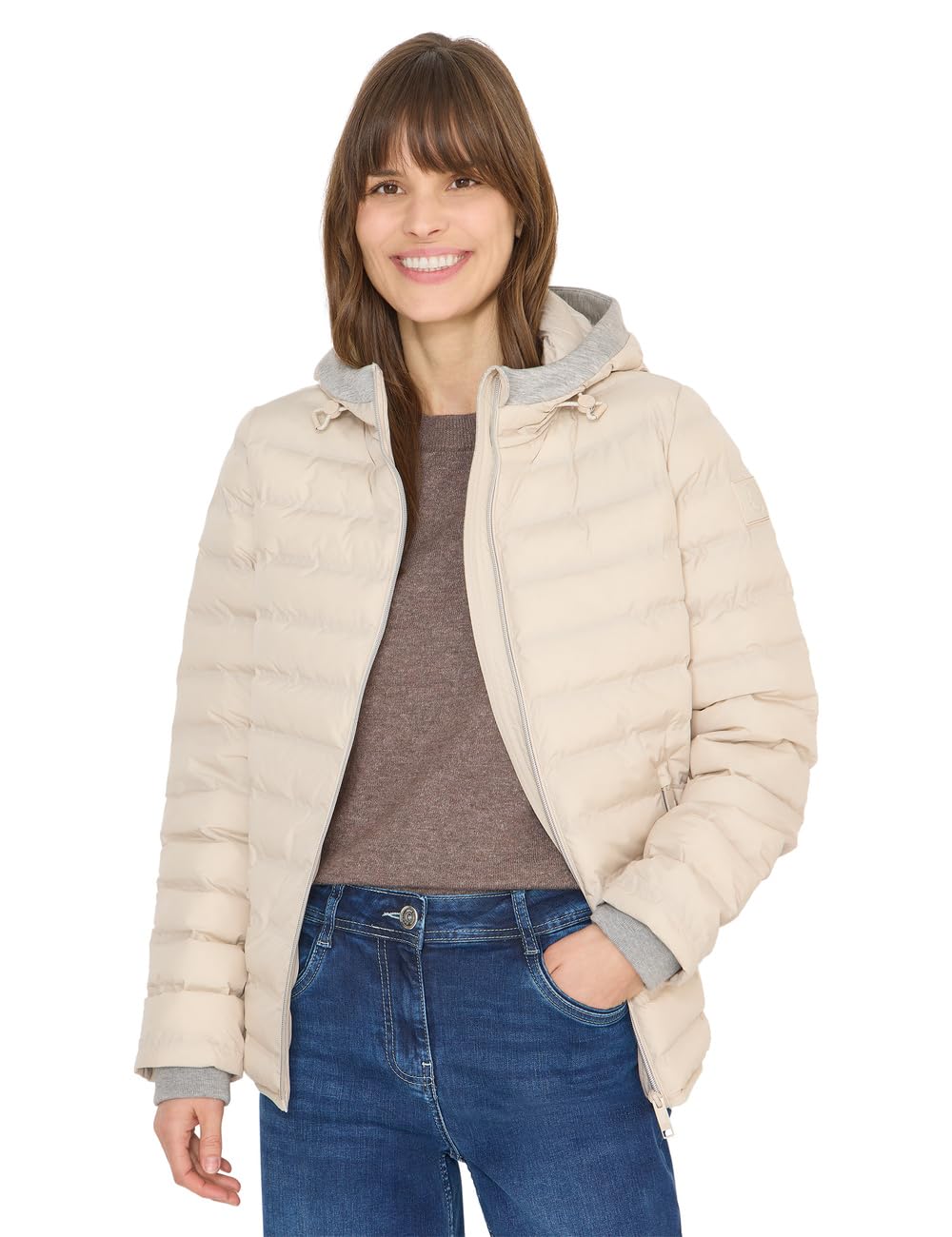 Cecil Damen Jacke in Welded-Optik