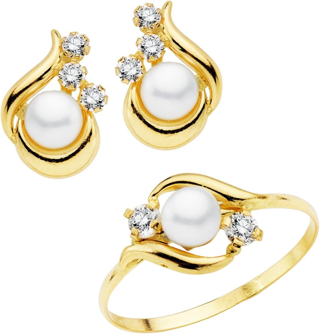 Orecchini In Oro Bianco 18 Kt 750/1000 A Forma Di Cuore Con Zirconi Bianchi Da Bambina
