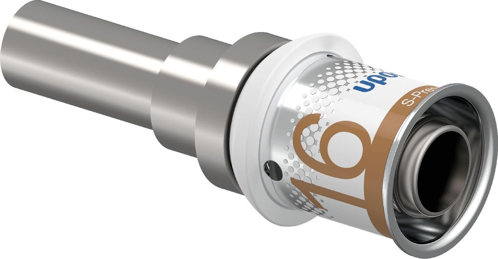 1070523 | UPONOR S-Press PLUS Winkel 16 x 16 mm, aus Messing verzinnt