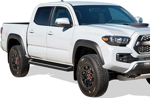 Miniatura 6 de APS Estribos de 6 pulgadas, color negro, compatibles con Toyota Tacoma doble cabina Crew Cab 05-23