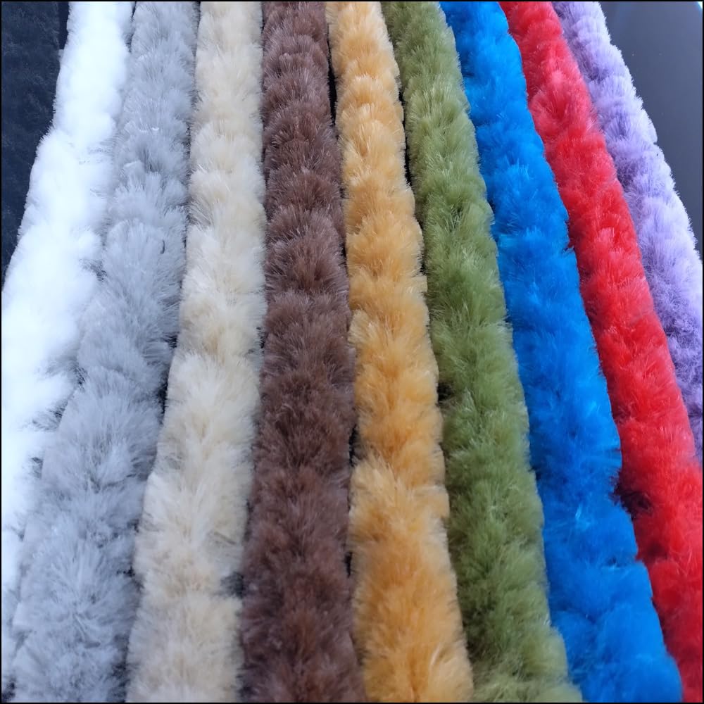 P T PERTONI TENDE Tenda in ciniglia per roulotte (lunghezza 230 x larghezza 120 cm, blu)