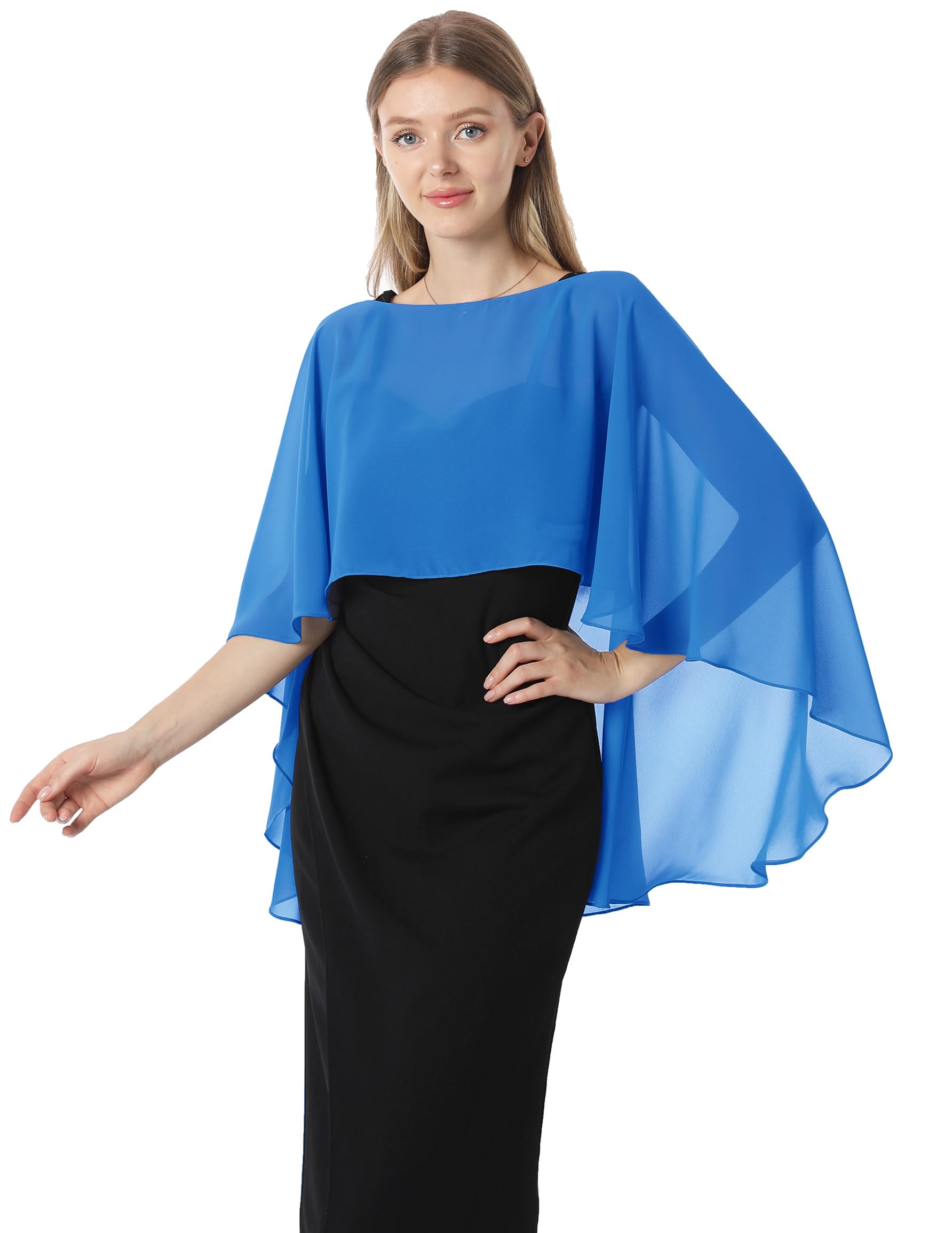 Chiffon Cape001 Chal de pashmina Mujer