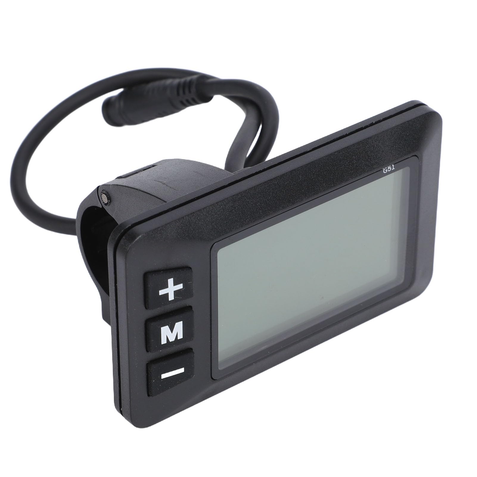 AMONIDA Pannello Display LCD per Bici Elettrica con Connettore Resistente All'acqua G51 Display del Livello della Batteria della velocità per Materiale ABS da Ciclismo