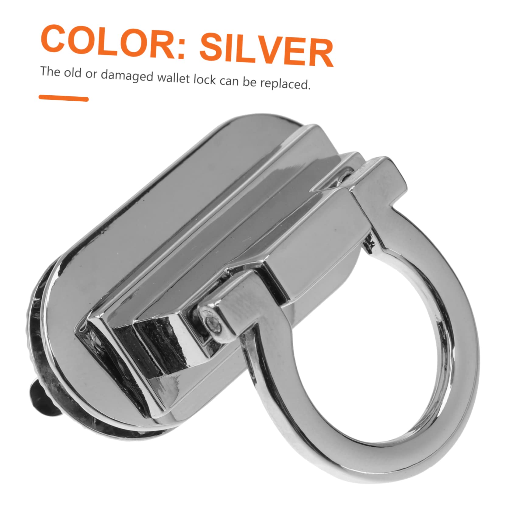 Housoutil 3sets Tasche Silber Einsteckschloss Koffer Vorhängeschlösser Einfach Installieren Legierung Schlösser 4 Stücke * 3