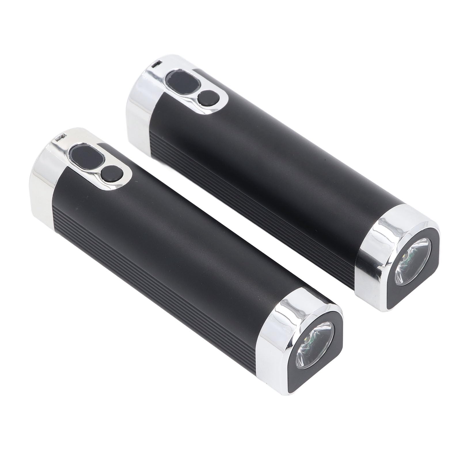Scaldamani Elettrici Ricaricabili Magnetici 3 in 1 con Torcia e Power Bank per Pesca Campeggio Confezione da 2