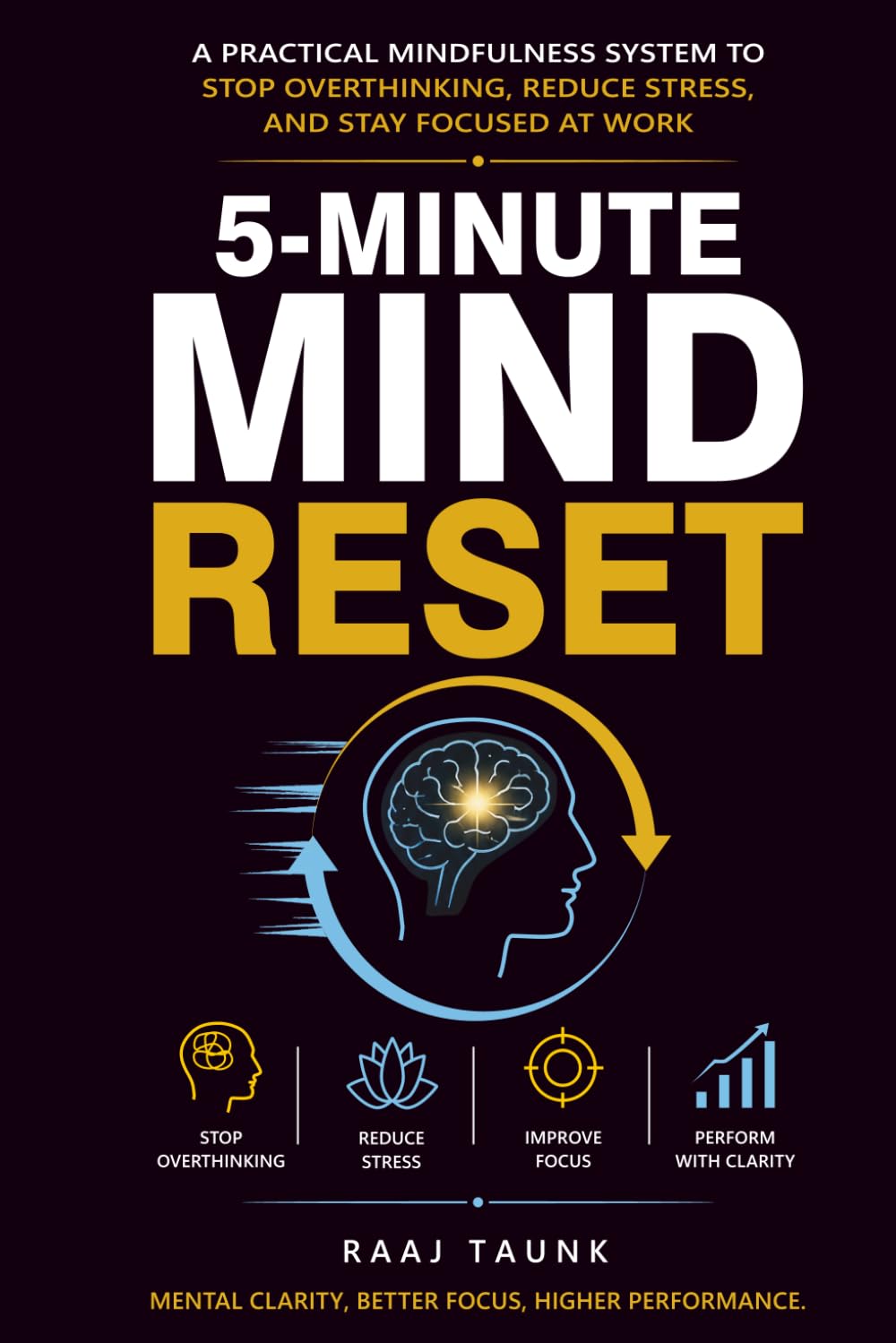 5-Minute Mind Reset: A Practical Mindfulness System to Stop Overthinking, Reduce Stress, and Stay Focused at Work