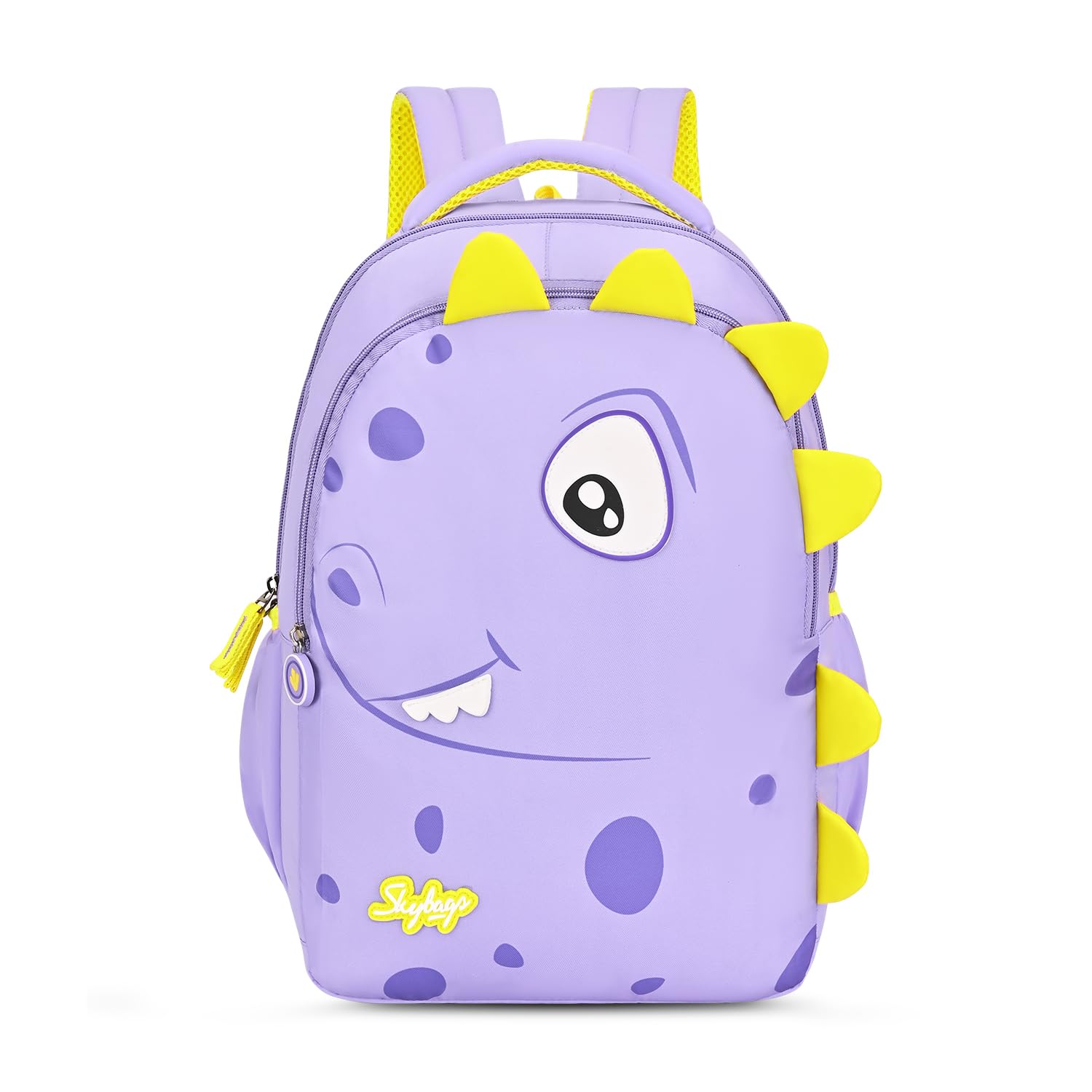 Buddy 03 Dino 20 Liters Premium Polyester Fabric School Backpack for Kids with Multiple Compartments and Adjustable Strap - Boys & Girls-image-30