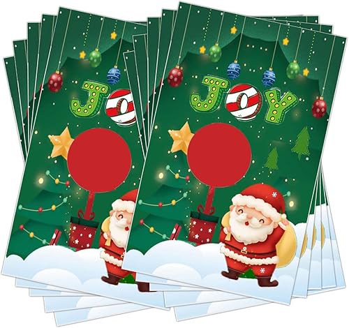 Miniatura 1 de Tarjetas de rascar en blanco para fiestas de Navidad, regalos de fiesta de invierno, boletos festivos para rifas, suministros de fiesta de Navidad