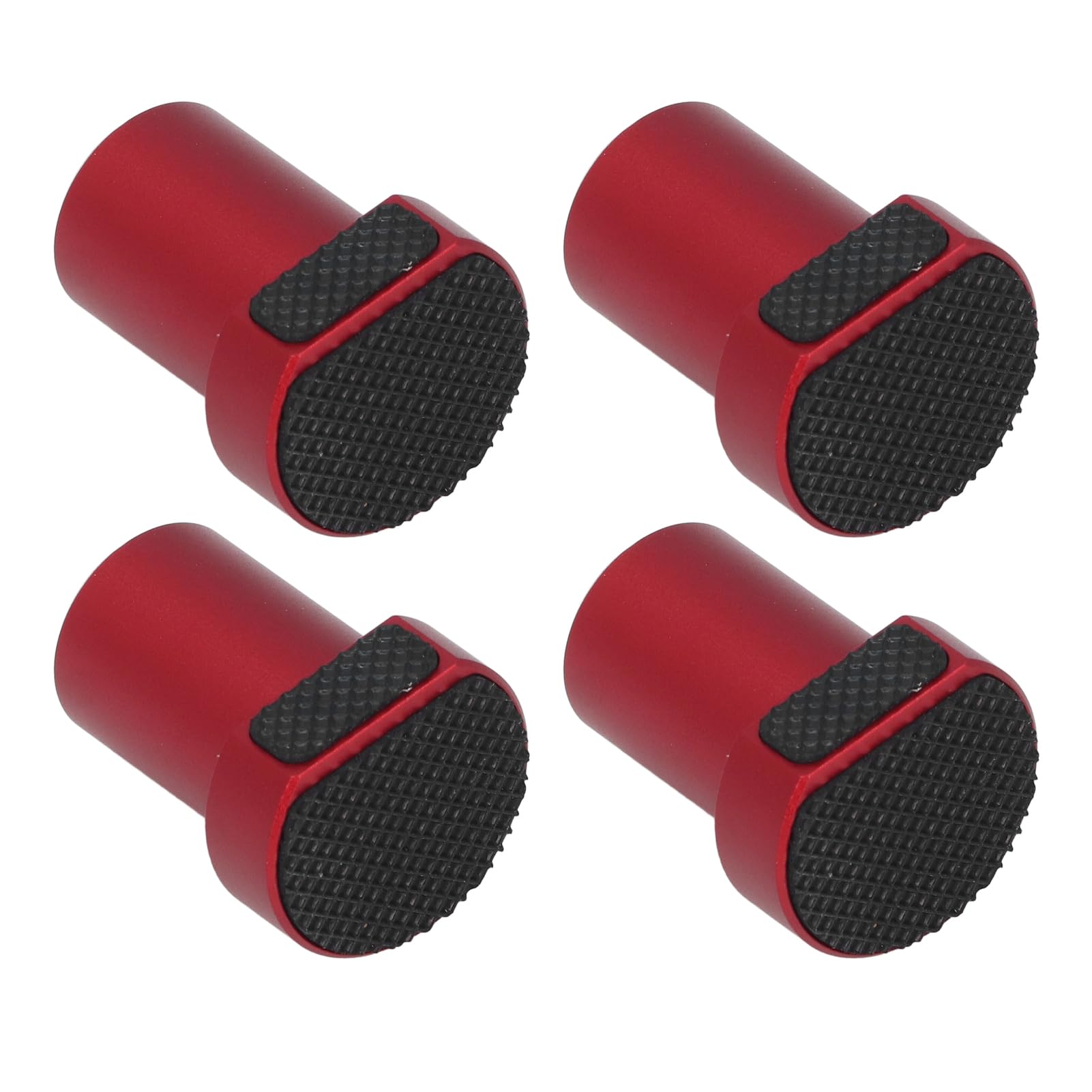 Alomejor Chiens D'établi Antidérapants en Alliage D'aluminium pour Bloc de Limite de Trou D'établi de Travail du Bois, Arrêt de Table 4 Pièces de 20 Mm pour Table de Travail du Bois, adapté à la de