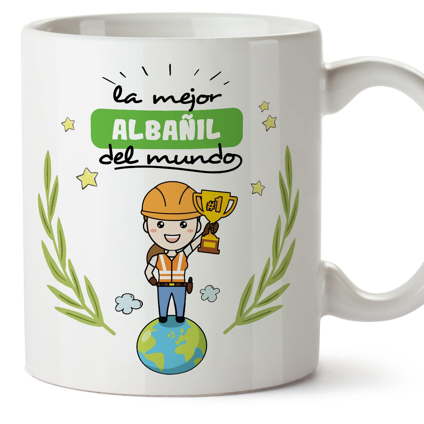 MUGFFINS Taza Fisioterapeuta Hombre (Mejor del Mundo) - Regalos Originales y Divertidos de Fisioterapia — view 9