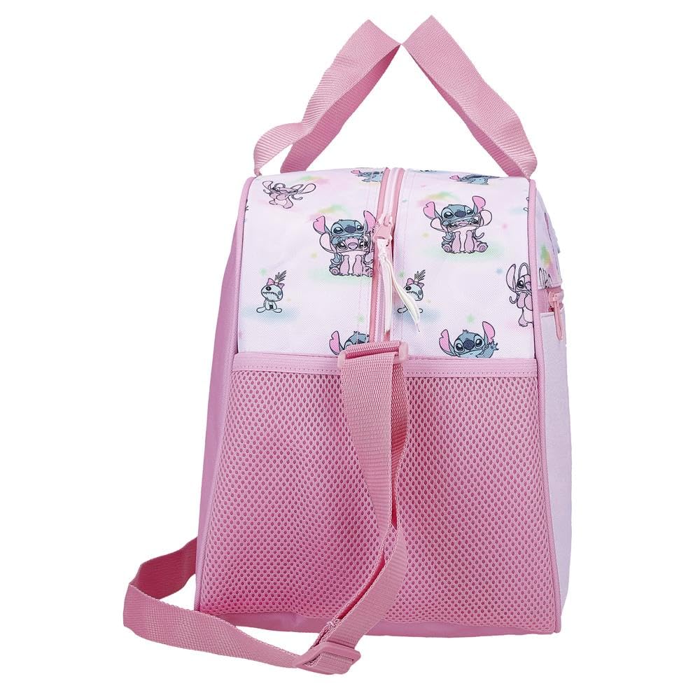 Joumma Disney Stitch You & Me Bolsa de Viaje Malva 40x28x22 cm Poliéster