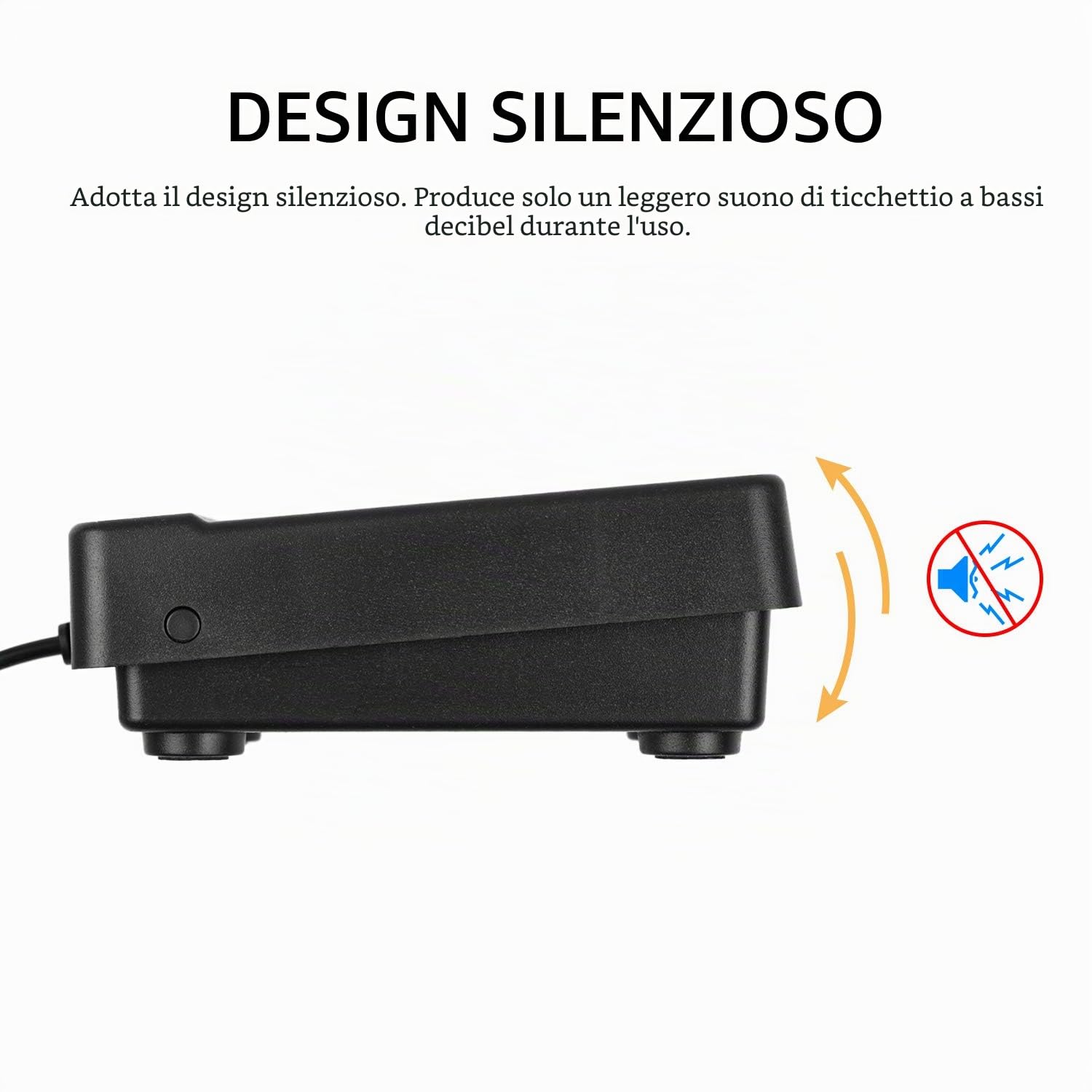 COMETX Doppio pedale 3.5mm Interfaccia Compact Sustain Pedale Universale Doppio Pedale per Strumenti Musicali Pianoforte Pieghevole Portatile Tastiera Elettronica Tamburo Pieghevole Elettronico