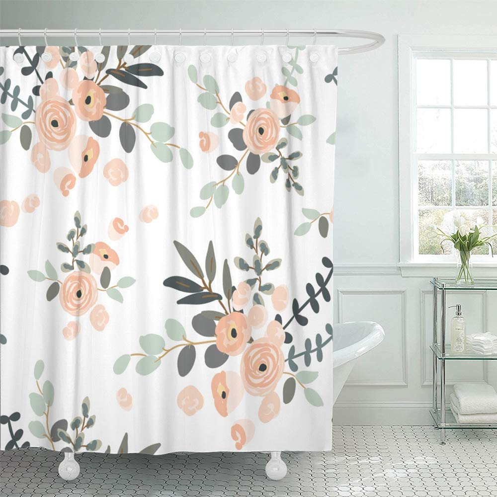 Coral Colored Shower Curtains Curtains & Drapes