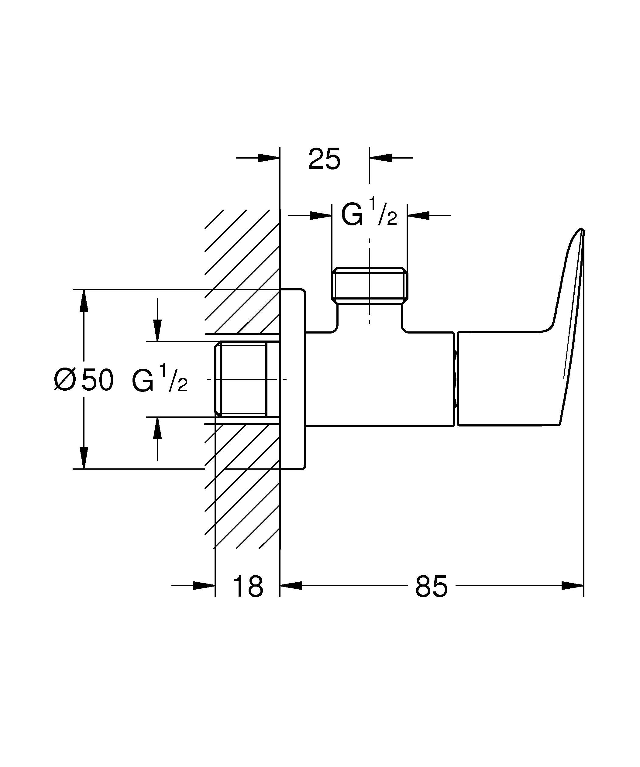 Grohe 20421001 BauEdge Fonteinkraan Chroom - Goedkoper Met Kranen Grohe 20421001 BauEdge Fonteinkraan Chroom - Goedkoper Met Kranen